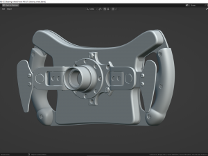 Ferrari 488 GT3 Steering wheel 3D 模型