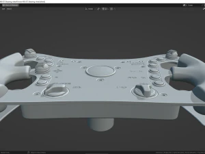 Ferrari 488 GT3 Steering wheel 3D Model