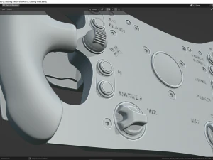 Ferrari 488 GT3 Steering wheel 3D Model