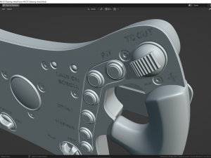Ferrari 488 GT3 Steering wheel 3D 模型