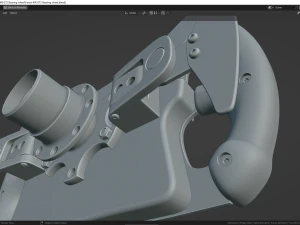 Ferrari 488 GT3 Steering wheel 3D Model