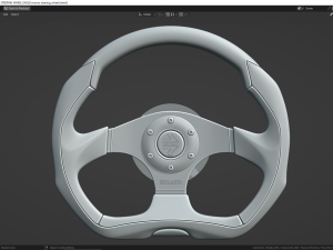 Momo Eagle street steering wheel Modèle 3D