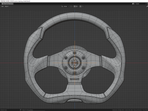 Momo Eagle street steering wheel Modèle 3D