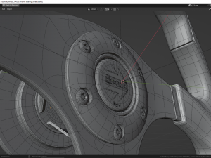 Momo Eagle street steering wheel Modèle 3D