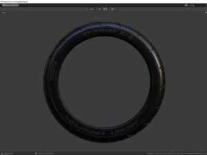 Mickey Thompson ET Street S S Radial Tire 3D Model