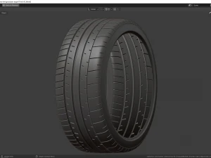 Goodyear Eagle F1 SuperCar 3 3D Model