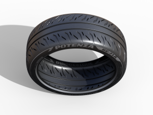 BRIDGESTONE POTENZA RE-71R 3Dモデル