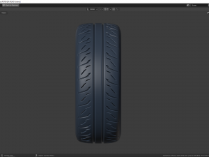 BRIDGESTONE POTENZA RE-71R 3Dモデル