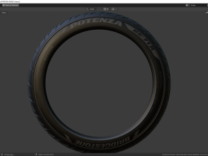 BRIDGESTONE POTENZA RE-71R 3Dモデル