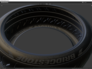 BRIDGESTONE POTENZA RE-71R 3Dモデル