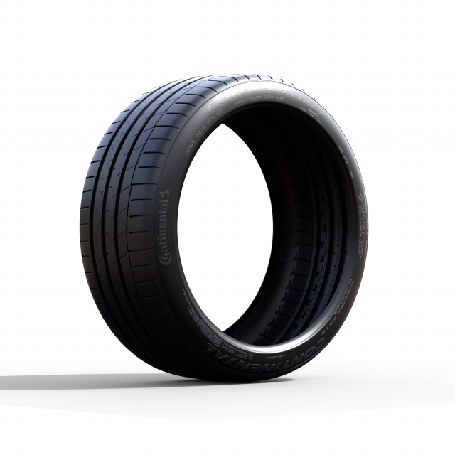 Continental ExtremeContact Sport 3D Model .c4d .max .obj .3ds .fbx .stl .blend 