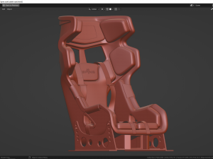 Sabelt Spine seat Modello 3D