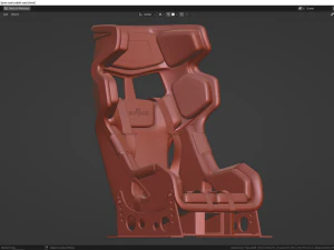 사벨트 스파인 시트 3D 모델