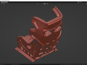 Sabelt Spine seat Modello 3D