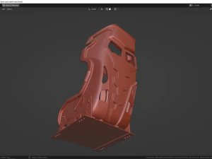 사벨트 스파인 시트 3D 모델