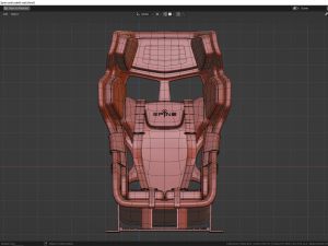 Sabelt Spine seat Modello 3D