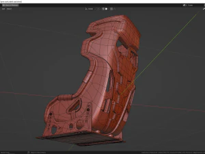 사벨트 스파인 시트 3D 모델