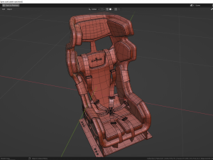 Sabelt Spine seat Modello 3D