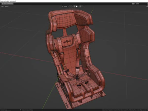 사벨트 스파인 시트 3D 모델