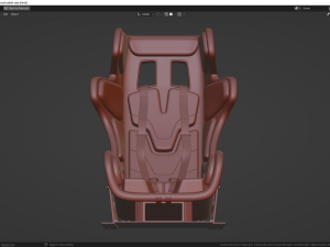 Sabelt GT-Pad seat Model 3D