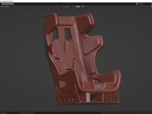 Sabelt GT-Pad seat Model 3D