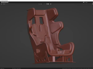 Sabelt GT-Pad seat 3D Model