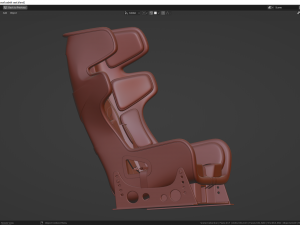 Sabelt GT-Pad seat Model 3D
