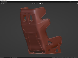 Sabelt GT-Pad seat Model 3D