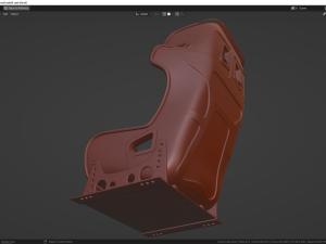 Sabelt GT-Pad seat Model 3D