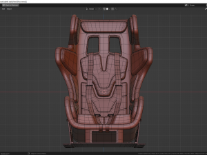 Sabelt GT-Pad seat Model 3D