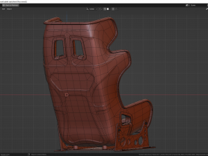 Sabelt GT-Pad seat Model 3D