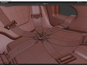 Sabelt GT-Pad seat 3D Model