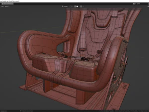 Sabelt GT-Pad seat 3D Model
