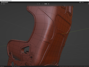 Sabelt GT-Pad seat Model 3D