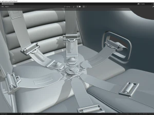 Sabelt GT-Pad seat 3D Model
