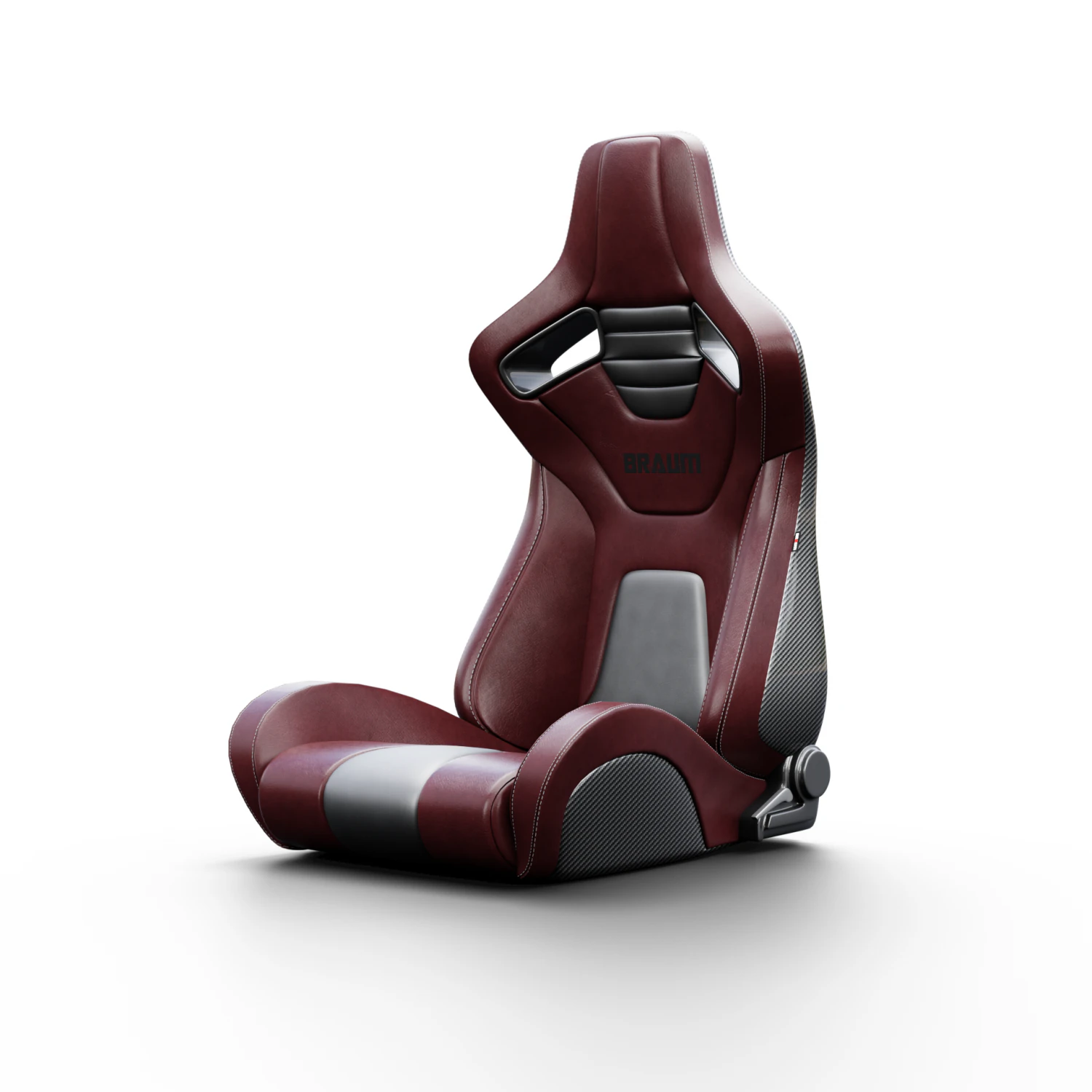 Braum ELITE-X Series Racing Seat 3D Model .c4d .max .obj .3ds .fbx .stl .blend 