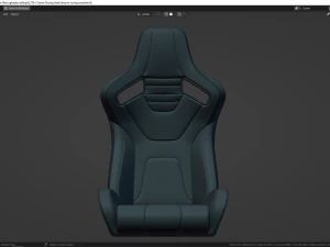 Braum ELITE-X Series Racing Seat 3D Model