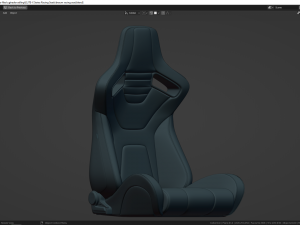 Braum ELITE-X Series Racing Seat 3D Model