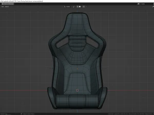 Braum ELITE-X Series Racing Seat 3D Model