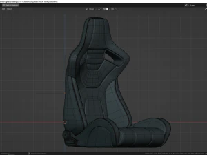 Braum ELITE-X Series Racing Seat 3D Model