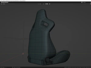 Braum ELITE-X Series Racing Seat 3D Model