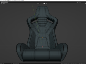 Braum ELITE-X Series Racing Seat 3D Model