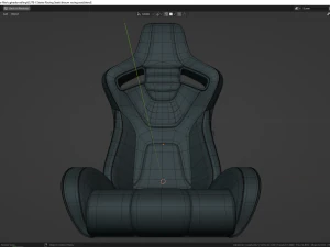 Braum ELITE-X Series Racing Seat 3D Model