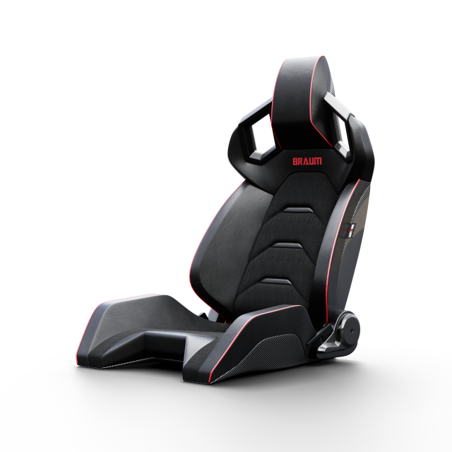 Braum racing seats from ALPHA-X SERIES 3D 모델 .c4d .max .obj .3ds .fbx .stl .blend 