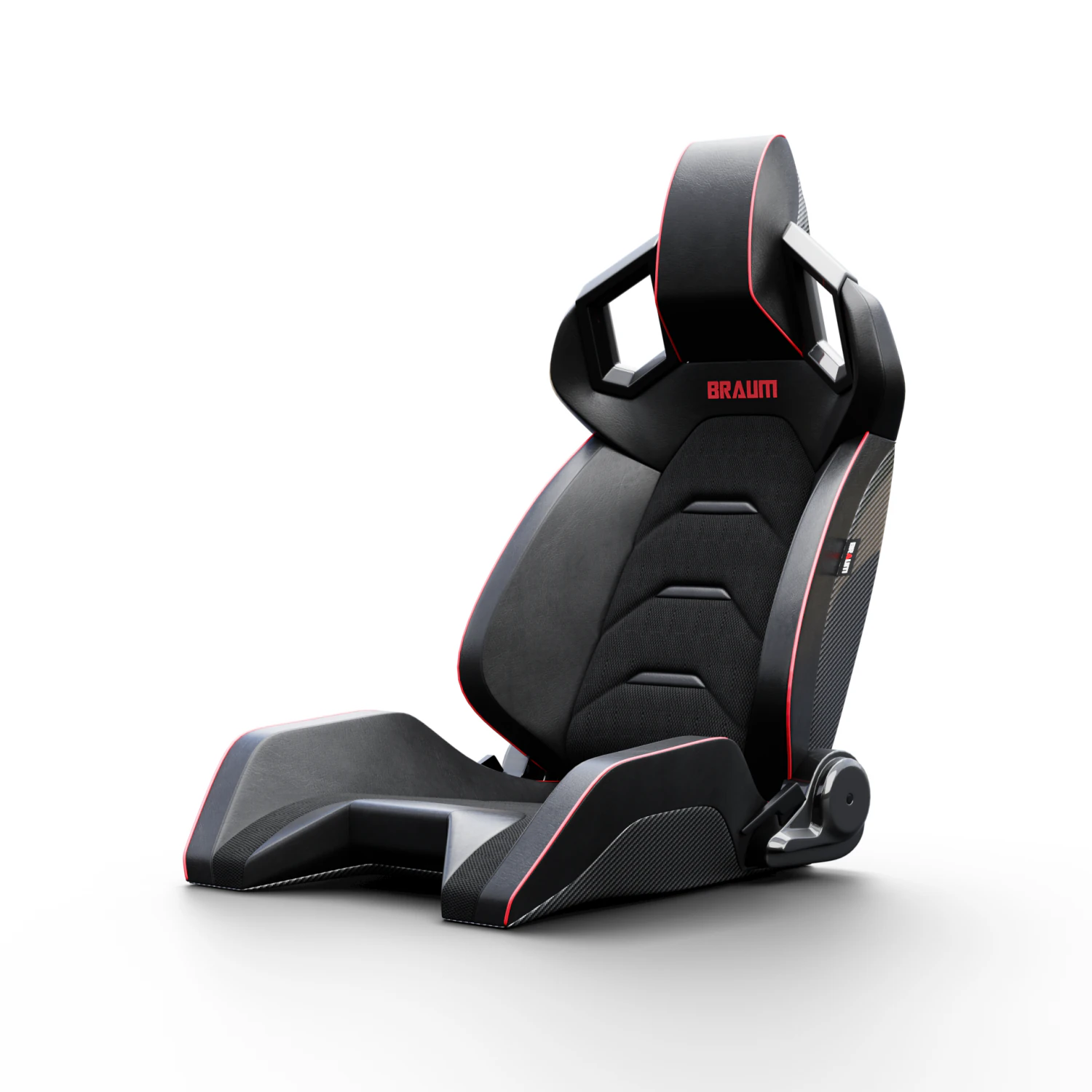 Braum racing seats from ALPHA-X SERIES 3D Model .c4d .max .obj .3ds .fbx .stl .blend 