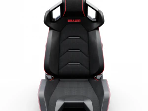 Braum racing seats from ALPHA-X SERIES 3D Model