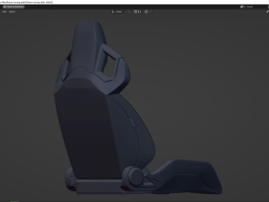 Braum racing seats from ALPHA-X SERIES 3D 모델