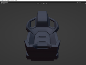 Braum racing seats from ALPHA-X SERIES 3D 모델