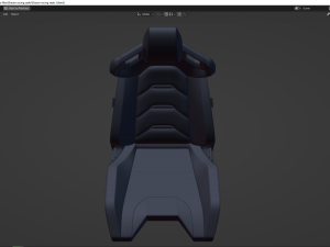 Braum racing seats from ALPHA-X SERIES 3D 모델