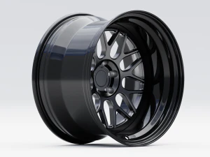 Custom Wheel N1 3D Model